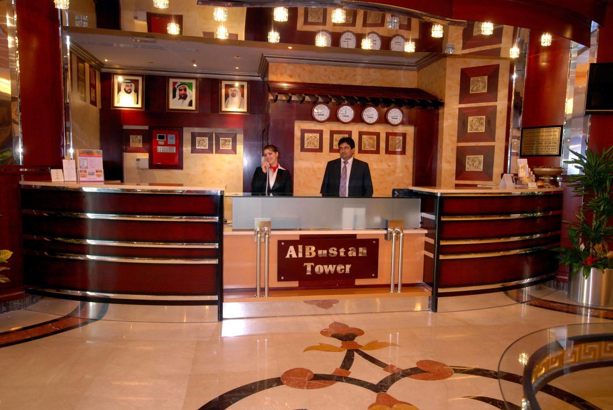 Al Bustan Tower Hotel Suites Sharjah Exterior photo